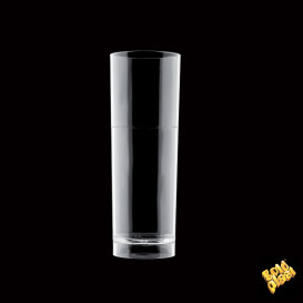 Bicchiere Riutilizzabile SAN Tumbler Trasparente 200ml (102 Pezzi)