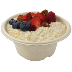 Ciotola Bio di Canna da Zucchero 250ml Ø13cm (1000 Pezzi)