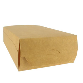 Contenitore Kraft Chiuso per Fritte (450 Pezzi)