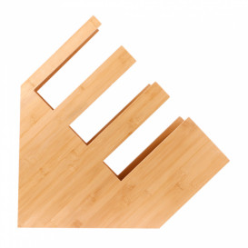 Distributore di bicchieri, Cannucce e Coperchio di Bambù (2 Pezzo)