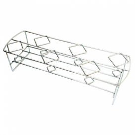 Cesti di presentazione Acciaio 6S 45x14x10,8cm (16 Pezzi) 