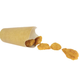 Contenitore Antigrassaggio Effetto Kraft 14Oz/420ml (50 Pezzi)