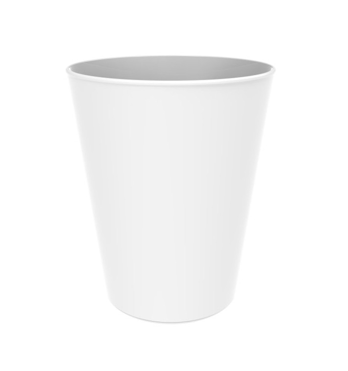 Bicchiere Riutilizzabile Durable PP Minerale Bianco 330ml (6 Pezzi)