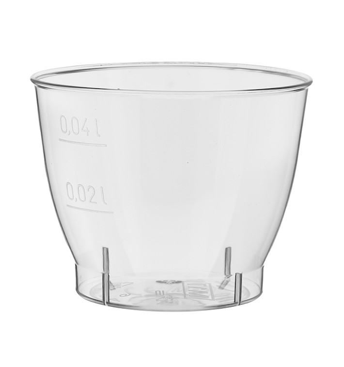 Bicchiere di Plastica Cool Cup PS 40 ml (2.000 Pezzi)