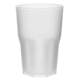 Bicchiere Plastica Trasparente PP Ø85mm 400ml (75 Pezzi)