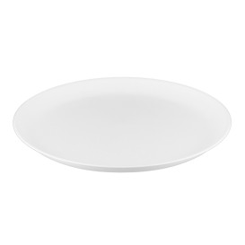 Piatto Riutilizzabile Durable PP Minerale Bianco Ø23,5cm (54 Pezzi)
