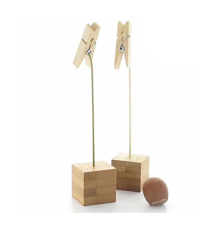 Supporto per Carte di Bambu 130mm (12 Pezzi)