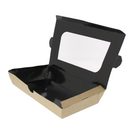 Ensaladera de carton 19x10x3,5cm 480cc (400 Uds)