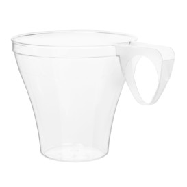 Tazza di Plastica Trasparente 80ml (40 Pezzi)