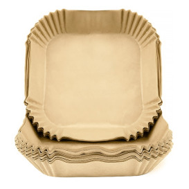 Carta Kraft per Friggitrice ad Aria 40g 17x17x4cm (1.000 Pezzi)
