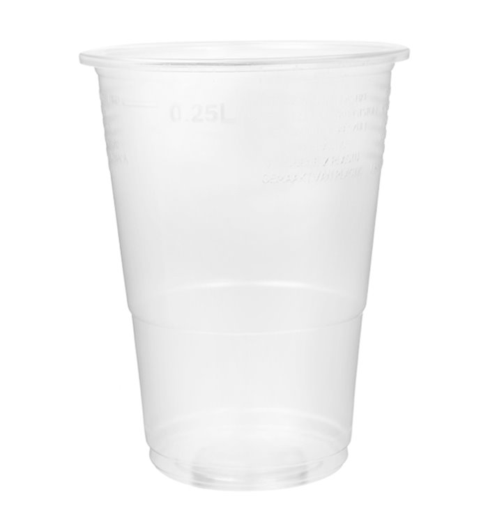 Bicchiere Plastica PP Trasparente 300ml Ø7,3cm (2.500 Pezzi)