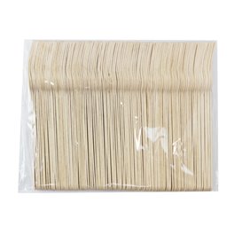Forchetta di Legno Eco 16cm (100 Pezzi)