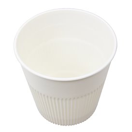 Bicchiere Riutilizzabile Durevole in PP Crema 230ml Ø9,6cm (300 Pezzi)