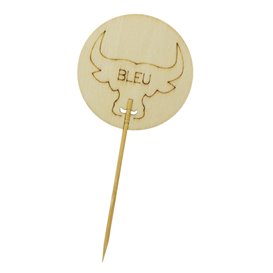 Bastone da Cucina in Bambù da 9 cm “Blue” (60 Pezzi)